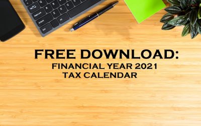 Free Download: 2021 Financial Year Tax Calendar