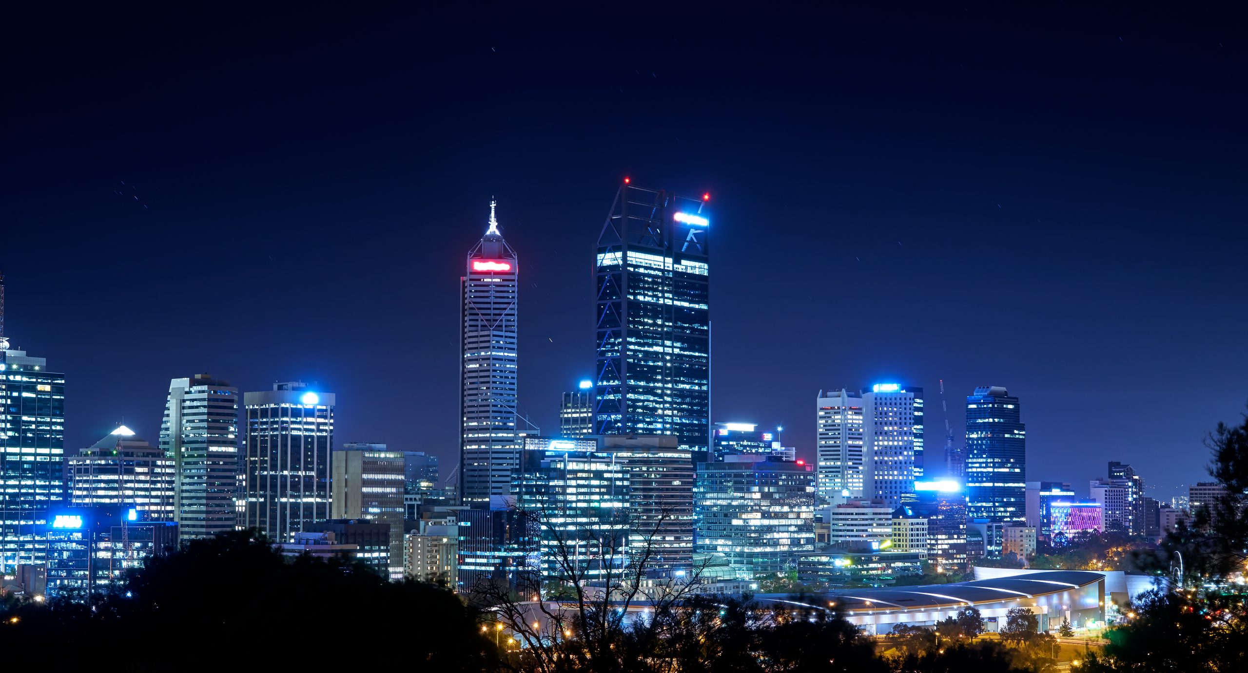 Skyline of Perth