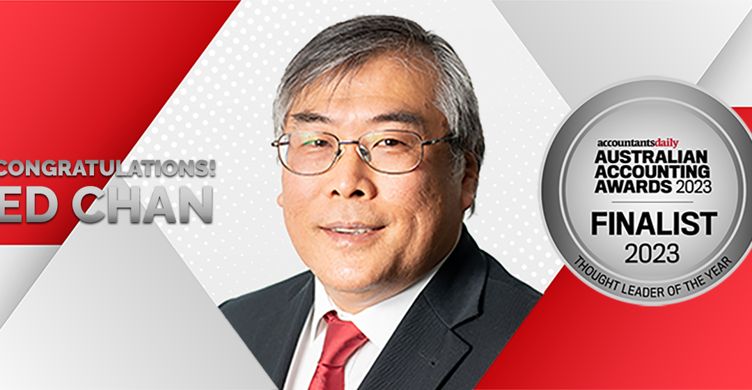 Ed Chan: Finalist in the 2023 Australian Accounting Awards | Chan & Naylor